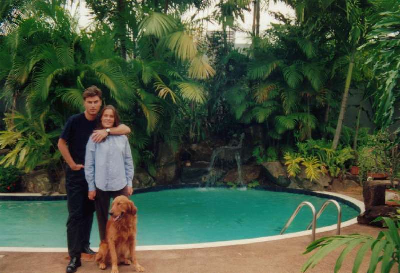 Claus und Daxi mit Hund in PR